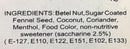 The Nutrition Facts of Naz Pan Masala
