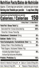 The Nutrition Facts of Nestle Nido Dry Whole Milk Big