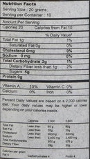 The Nutrition Facts of Nirav Imli Chutney 