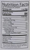 The Nutrition Facts of Nordex Piknik White Cheese 