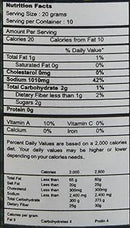The Nutrition Facts of Nriav Sweet Pani Puri Chutney 