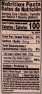 The Nutrition Facts of OKF Aloe Vera King Pomegranate
