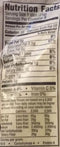 The Nutrition Facts of O Organics Cheese, Sliced, Provolone