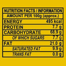 This is the Nutrition of Parle G Monaco.