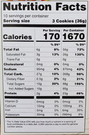 The Nutrition Facts of Parle G Royale 