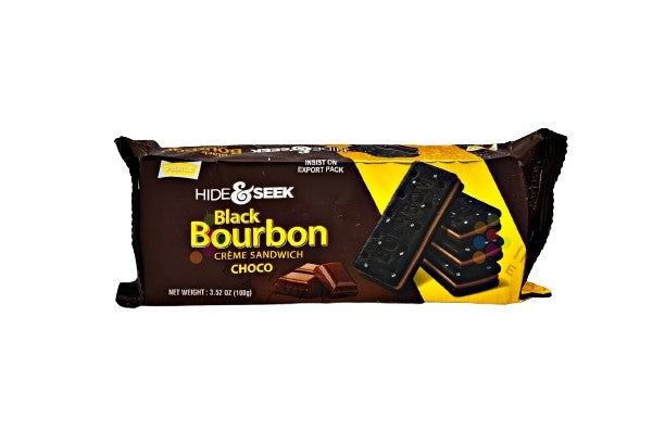 Parle Hide & Seek Black Bourbon Choco Creme Sandwich MirchiMasalay