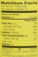 The Nutrition Facts of Priya Bitter Gourd Pickle (With Garlic) 