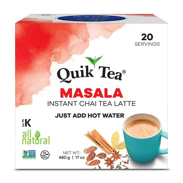 Quick Tea Masala Instant Chai 20 Pouches