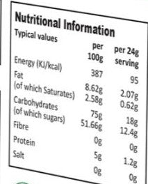 The Nutrition Facts of Quick Tea Vegan Cardamom Instant Chai 10 Pouches