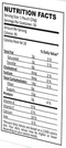 The Nutrition Facts of Quick Tea Saffaron Masala Instant Chai 10 Pouches