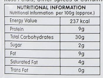 The Nutrition Facts of Rasoi Magic Dal Makhani 