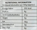 The Nutrition Facts of Rasoi Magic Veg Kolhapuri Mix 