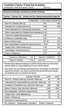 This is the Nutrition of Real Bites Khatt Mith.