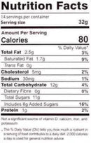 This is the Nutrition of Rehmat-e-Shereen Gulab Jamun.
