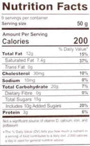 This is the Nutrition of Rehmat-e-Shereen Laddu Motichoor.