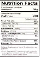 This is the Nutrition of Rehmat-e-Shereen Pan Pera.