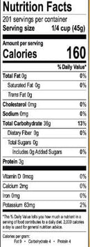 The Nutrition Facts of Royal Basmati Rice
