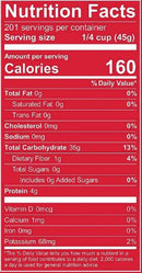 The Nutrition Facts of Royal Chef Sella Rice