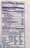 The Nutrition Facts of SNO Organic Blueberries