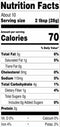 The Nutrition Facts of Sabra Hummus Roasted Red Pepper