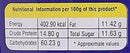 The Nutrition Facts of Sakthi Biryani Masala 