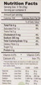The Nutrition Facts of Sakthi Dhall Rice Powder 