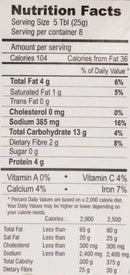 The Nutrition Facts of Sakthi Sambar Powder 