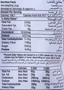 This is the Nutrition of Shahi Snacks Munchy Mix.