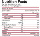 This is the Nutrition of Shahi Snacks Papdi.