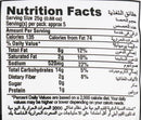 This is the Nutrition of Shahi Snacks Salt Chips.