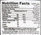 This is the Nutrition of Shahi Snacks Salt Chips.