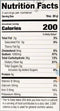 The Nutrition Facts of Shahi haleem mix (Big Box) 