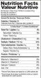 The Nutrition Facts of Shan Chicken White Korma 