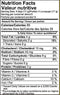 The Nutrition Facts of Shan Gajar Halwa Mix Box