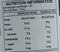 The Nutrition Facts of Shan Ginger Garlic Paste Large 