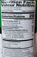 The Nutrition Facts of Shan Green Chutney 