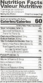 The Nutrition Facts of Shan Gulab Jamun Mix 