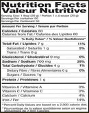 The Nutrition Facts of Shan Hyderabadi Mixed Pickle 