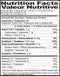 The Nutrition Facts of Shan Hyderabadi Mixed Pickle 