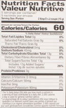 The Nutrition Facts of Shan Jelly Crystals Mango