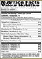 The Nutrition Facts of Shan Jelly Crystals Orange 