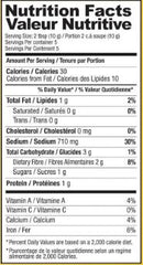 The Nutrition Facts of Shan Kunna 