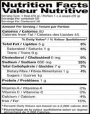 The Nutrition Facts of Shan Mango Pickle 