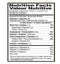 The Nutrition Facts of Shan Paya Masala 