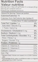 The Nutrition Facts of Shan Sheer Khurma Mix