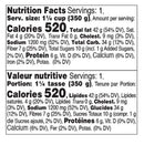 The Nutrition Facts of Shan Sindhi Biryani Sauce Shan Distribution Network