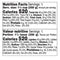 The Nutrition Facts of Shan Sindhi Biryani Sauce Shan Distribution Network