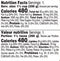 The Nutrition Facts of Shan Tandoori Sauce Shan Distribution Network