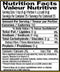 The Nutrition Facts of Shan Zafrani Garam Masala Pouch 