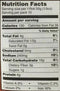 The Nutrition Facts of Sher-e-Punjab Whole Wheat Tandoori Naan 